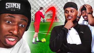 FOOTBALL CHALLENGES WITH CHUNKZ SHARKY AND JAMES WARDPROWSE [upl. by Cranford]