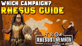 Rhesus Campaign Overview Is it Right For You  Total War Saga Troy [upl. by Oniram]