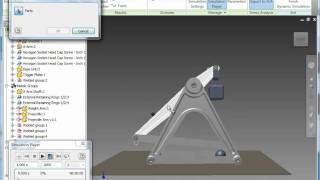 Part 5  Dynamic Simulation amp Finite Element Analysis FEA  Autodesk Inventor 2011 [upl. by Christian612]