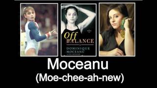 How to pronounce Moceanu [upl. by Lovering]