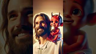 Jesus and the Devil Make Trouble edit shorts fe jesus davil [upl. by Eentruoc]