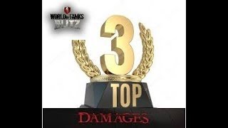 TOP 3 damages in the world for the Foch 155 Mastery Feat 0PONE 3 kills 8771 damages WOT Blitz [upl. by Earb]