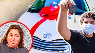 SURPRISING MOM WITH DREAM CAR [upl. by Arondell248]