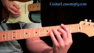 Panama Guitar Lesson Pt2  Van Halen  Chorus Verse amp PreChorus [upl. by Welcy]