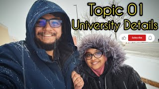 Topic 01 University details  কোথায় কিভাবে অ্যাপ্লাই করেছি এবং কত খরচ পড়বে canada university [upl. by Leslie75]