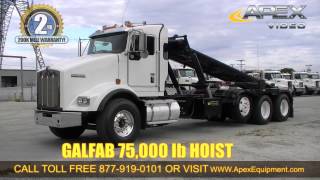 2009 Kenworth T800 RollOff Truck For Sale [upl. by Neenahs]