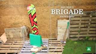 K2 Brigade Snowboard 2013 Product Video [upl. by Inirt487]