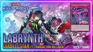 Labrynth Diabellstar has INSANE Synergy ft Transaction Rollback  Decklist amp Replays【Master Duel】 [upl. by Gadmann]