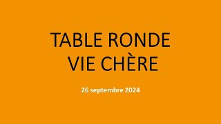 Table Ronde Vie Chère [upl. by Lianna]