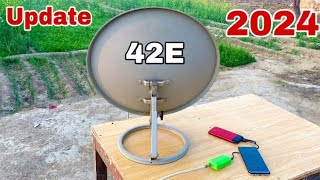 Turksat Satellite 42E Latest Update 2024 [upl. by Eynttirb]