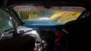 Scott Faulkner  Gareth Parry InCar Mitsubishi Evo 9 RallyNuts Stages Rally 2019 SS2 Sweet Lamb [upl. by Japeth]