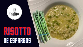 RISOTTO ASPARAGUS RISOTTO DE ESPARGOS o melhor risotto de espargos portugal – Cozinhómio [upl. by Ehrenberg]