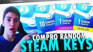 COMPRO 5 RANDOM PREMIUM KEYS DE STEAM ¿Buena idea o Estafa [upl. by Aviva714]