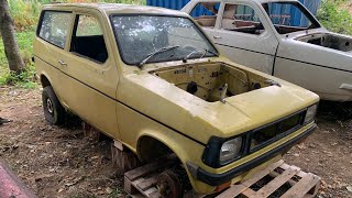 4 wheels somethings not right here 1978 Reliant Kitten DL Restoration Ep1 [upl. by Fawne872]