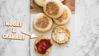 Easy Homemade English Muffins Without Special Tools [upl. by Nosreg]