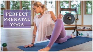 Yoga for Pregnancy  30 Min Prenatal Yoga Flow For Peace Of Mind [upl. by Anaud]