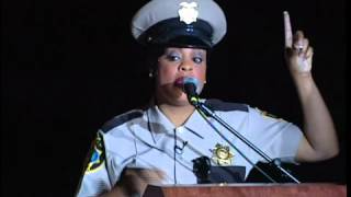 Raineesha Williams at the 2004 Drug Arrest Prevention Seminar [upl. by Wedurn]