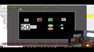 plc  hmi omron NB designer  Latihan 03  SIMPLE SEQUENCE CONCTROL CONCEPT [upl. by Quincy]