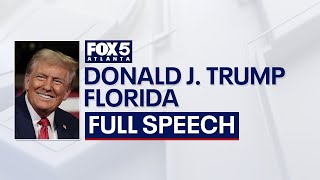 LIVE Donald Trump speaks after Fox News projects presidential win [upl. by Aihsoj]