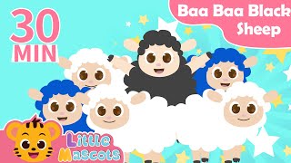 Baa Baa Black Sheep  Baby Shark  more Little Mascots Nursery Rhymes amp Kids Songs [upl. by Nauqe]