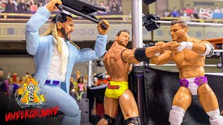 LA Knight vs MJF  No Disqualification Action Figure Match [upl. by Nnylrefinnej946]