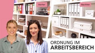 Ordnung im Arbeitsbereich 💡 So gehts richtig  Smart gelöst  INTERIYEAH [upl. by Einehpets]