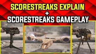 GUIDE  SCORESTREAKS EXPLAIN  ALL SCORESTREAKS GAMEPLAY  TOP 3 SCORESTREAKS IN COD MOBILE [upl. by Hardej868]