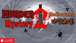 LIVE 🔴 MM2 HALLOWEEN UPDATE 🎃 [upl. by Ellingston]