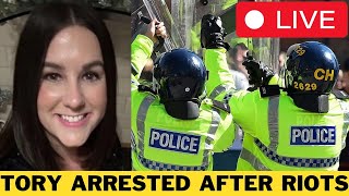 🚨 LIVE Tory Politician’s Wife ARRESTED Over UK Riots [upl. by Amanda]