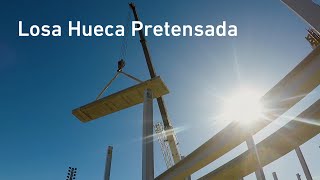 Losa Hueca Pretensada  Vibrocom SRL [upl. by Eira]