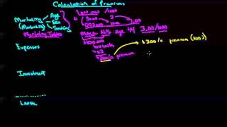 Calculation of Insurance Premiums [upl. by Airtemad]