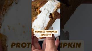 STEAL THIS HIGH PROTEIN PUMPKIN BREAD 🍁 [upl. by Yecats828]