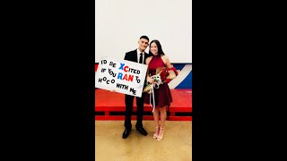 HOMECOMING Proposal 2018 at Edinburg High School 🌹♥️ [upl. by Ambrosine]