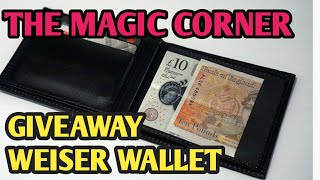 Giveaway The Magic Corner  Weiser Wallet 500 Subs [upl. by Kolivas]