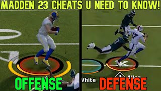 ⚠️Madden NFL 23 CHEATS⚠️ You Need to Know to Win Every Game Best Offense amp Defense Tips amp Tricks [upl. by Rena]