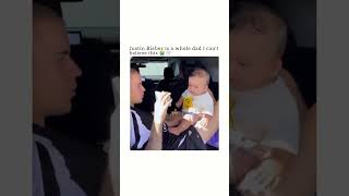 Jack Bieber is the luckiest baby in the world 💜🍼Music Beauty by speciimen justinbieber [upl. by Nasas]