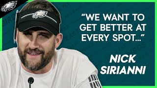 Nick Sirianni Explains the Eagles Competitive Nature [upl. by Eilyab]