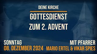 Gottesdienst mit Gesangsverein Liederkranz  08122024 [upl. by Dadinirt325]