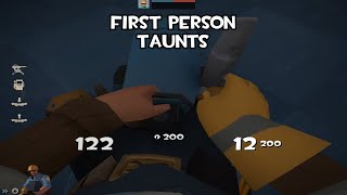 TF2 Tutorial First Person Taunts [upl. by Emmye770]