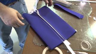 Sewing Zippers 103  Rip Zipper Approach [upl. by Yhtamit502]