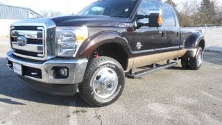 SOLD 2013 FORD F350 CREWCAB LARIAT DUALLY 4X4 KODIAK BROWN 67 FORD OF MURFREESBORO 8884391265 [upl. by Nnylamme572]