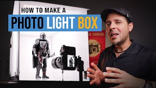 How To Build a Photography Light Box For Less Than 10  DIY Photo Light Box  Demo  Tutorial [upl. by Enra312]