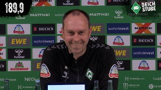 Vor Werder Bremen gegen RB Leipzig Die Highlights der WerderPressekonferenz in 1899 Sekunden [upl. by Bodrogi]