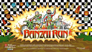 Willliams™ Pinball Volume 8  Banzai Run™ Announcement Trailer [upl. by Fi314]