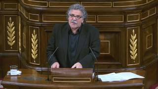 Discurs de Joan Tardà al debat d’investidura del Congrés dels Diputats [upl. by Ainitsirk]