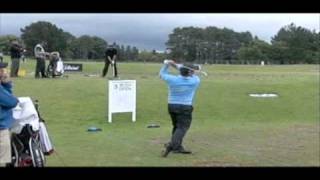 Francesco Molinari Slow Motion Golf Swing [upl. by Nerta]