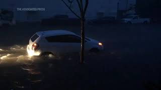 Hurricane Sally floods downtown Pensacola [upl. by Alhan]