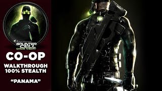 Splinter Cell Chaos Theory COOP Walkthrough  100 Stealth  Part 2 quotPanamaquot  CenterStrain01 [upl. by Enrol]