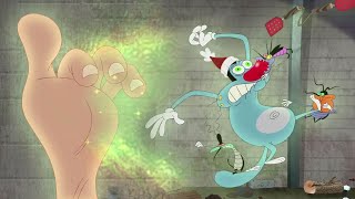 हिंदी Oggy and the Cockroaches 🎄 क्रिसमस की बधाई Hindi Cartoons for Kids [upl. by Atinev354]