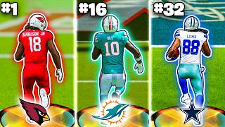 Scoring A Touchdown With EVERY Wide Receiver In Madden 25 [upl. by Aidas14]